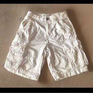 🦅AMERICAN EAGLE OUTFITTERS🦅 CARGO INTERIOR DRAWSTRING ZIP BUTTON POCKET SHORTS